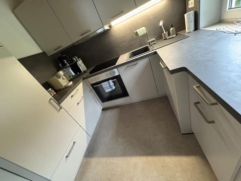 Coffee/tea facilities, Kitchen or kitchenette, dishwasher, oven, stove