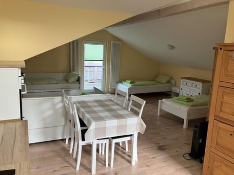 Living room, Dining area, Bedroom