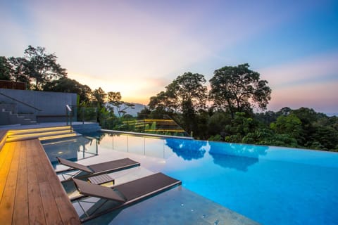 Patio, Day, Swimming pool, Swimming pool, Sunset