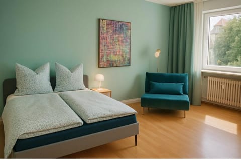 Design Apartment mit Parkplatz - 15 min Flughafen Apartment in Offenbach