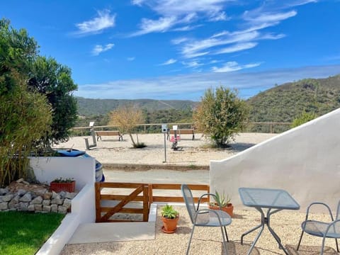 Patio, Day, Natural landscape, Mountain view