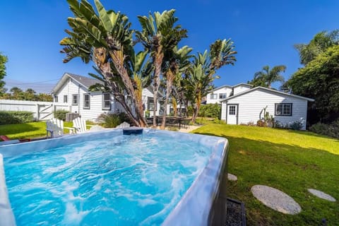 Coastal Palm Haven - With Hot Tub House in Carlsbad