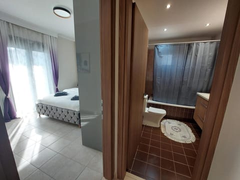 Toilet, Bed, Bathroom, Bedroom, Bath