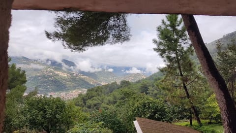 Day, Natural landscape, Balcony/Terrace, Mountain view