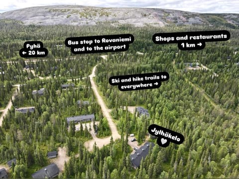 Luosto Jylhäkelo - a cozy loghouse in the heart of Lapland Apartment in Rovaniemi