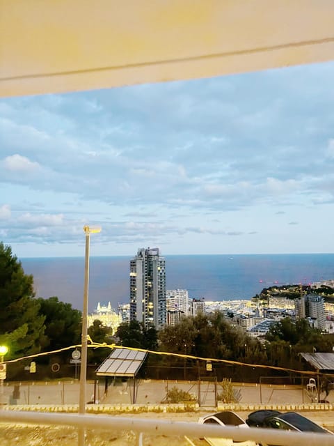 Natural landscape, View (from property/room), Balcony/Terrace, City view, Sea view