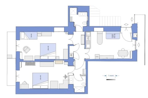 Central nice-three-room apartment with 2 bathrooms Apartment in Turin