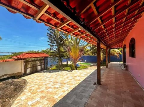 Casa de campo vista para a Lagoa House in Saquarema