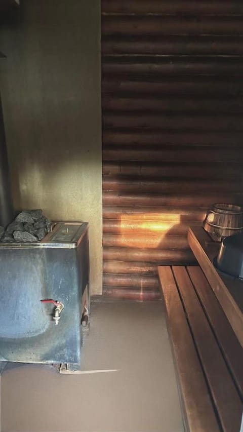 Hirsimökki,Meri,Sauna,Terassi Chalet in Finland