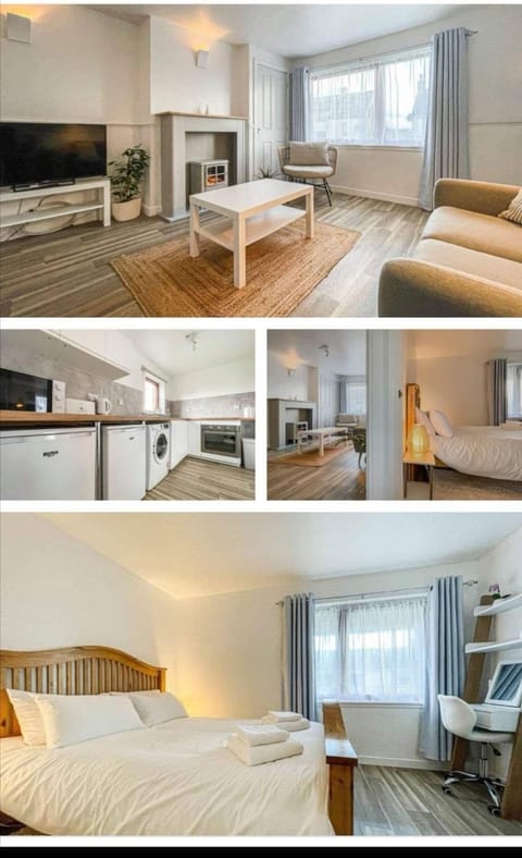 Living room, Bedroom, kitchen
