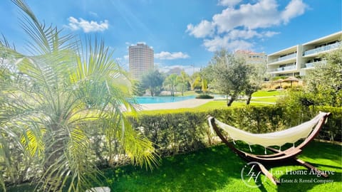 Natural landscape, Garden, Garden view, Pool view, sunbed