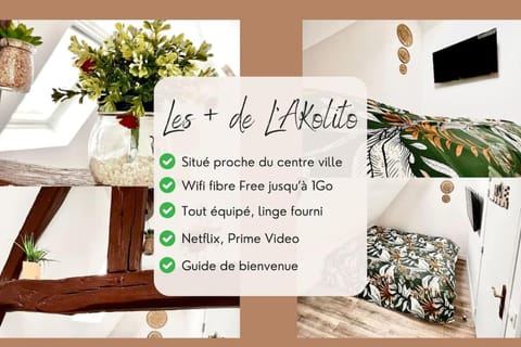 L'Akolito 3ème étage Apartment in Hauts-de-France