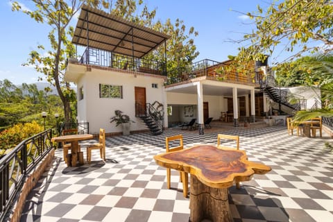 Property building, Patio