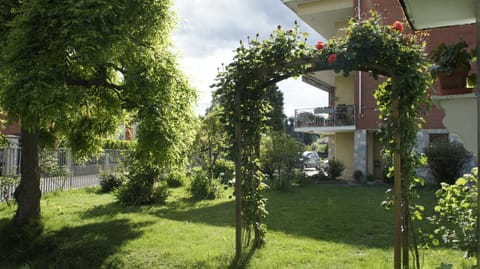 Property building, Spring, Garden view