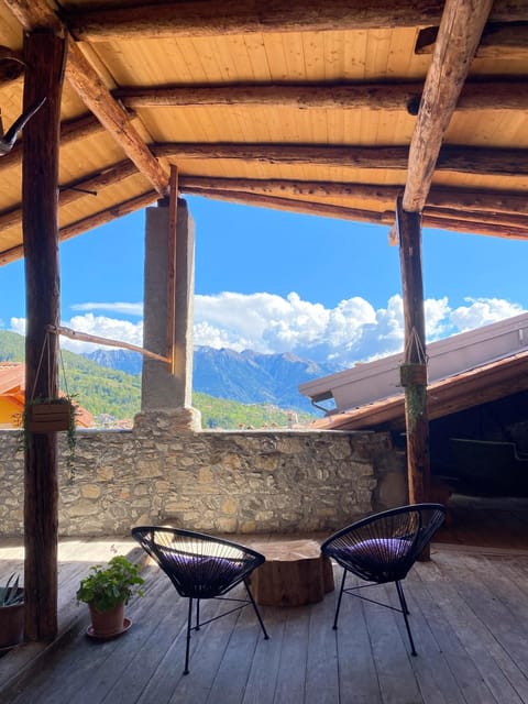 Day, Natural landscape, View (from property/room), Balcony/Terrace, Mountain view
