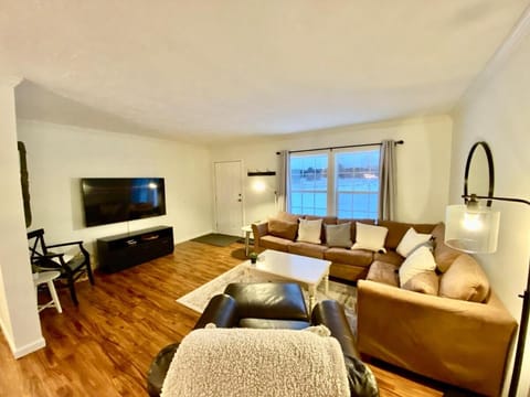 8 Acres on Betsie River River front Trails Disc golf House in Michigan