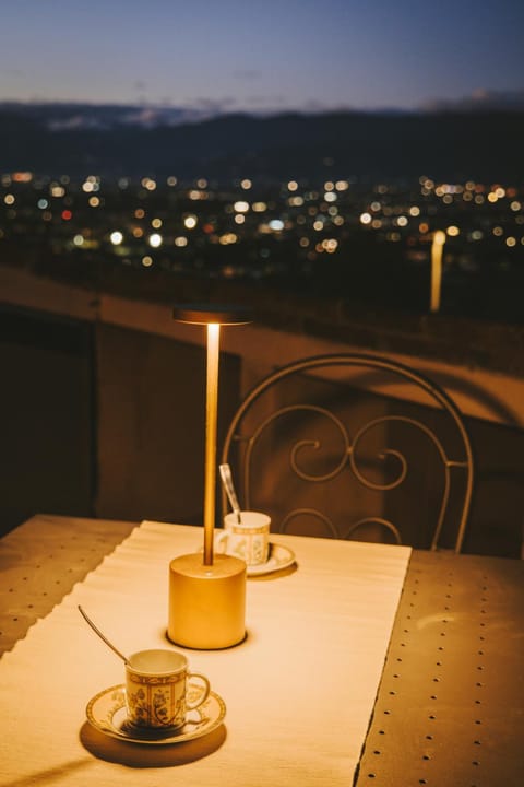 Night, View (from property/room), Balcony/Terrace