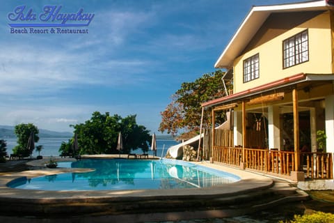 Restaurant/places to eat, Garden view, Pool view, Sea view, Swimming pool