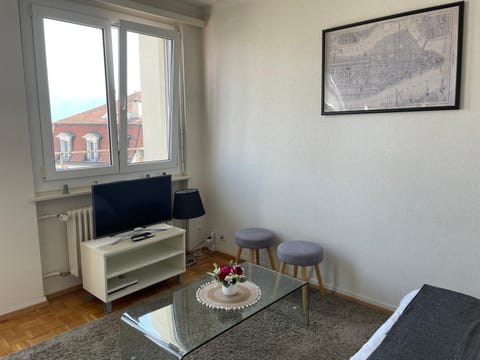 Beautiful studio 2 minutes from Lausanne Train Station Apartment in Lausanne