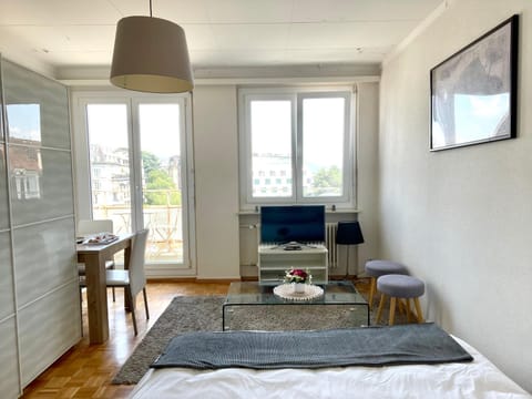 Beautiful studio 2 minutes from Lausanne Train Station Apartment in Lausanne