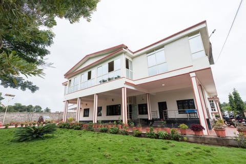 Property building, Garden view