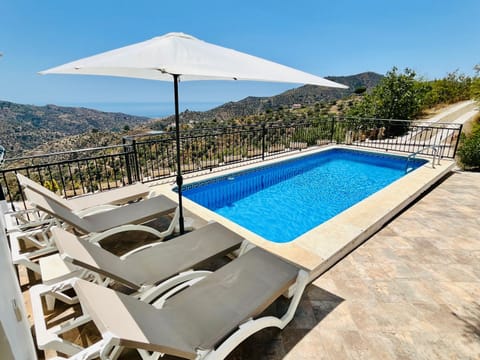 Bed, Natural landscape, Bedroom, Mountain view, Sea view