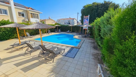 Patio, Day, Garden, Pool view, Swimming pool