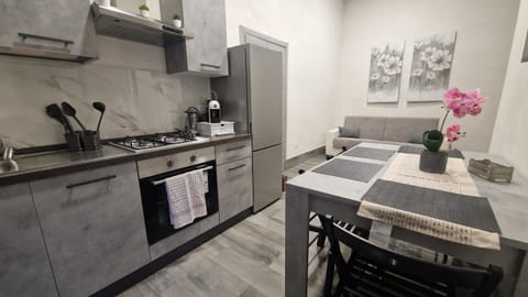 Kitchen or kitchenette, Dining area, oven, stove