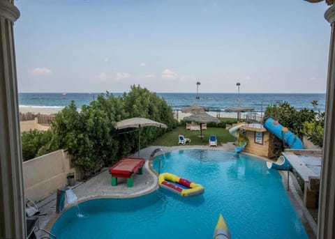 Pool view, Sea view, Swimming pool