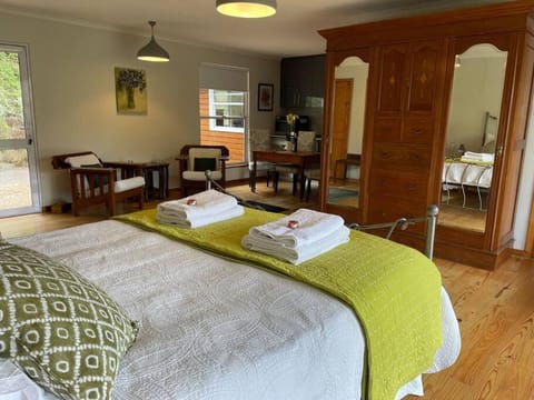 Living room, Photo of the whole room, Seating area, Bedroom, towels, wardrobe