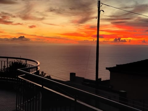 Natural landscape, Sea view, Sunset