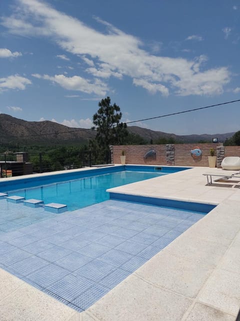 Natural landscape, Mountain view, Pool view, Swimming pool