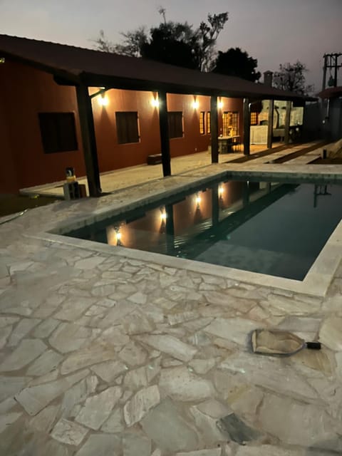 Night, Swimming pool