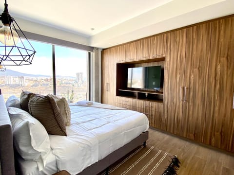 Brick Box Apartment in Santiago de Queretaro