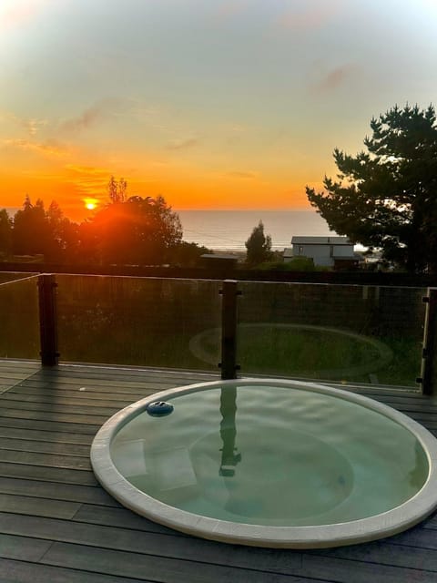 Natural landscape, Sea view, Sunset