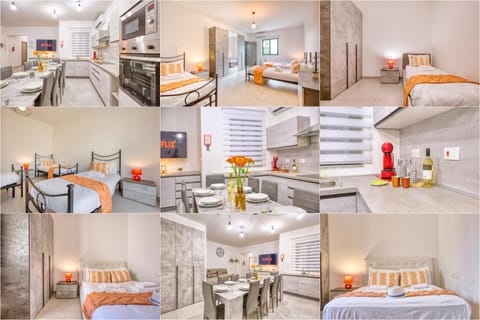 Bed, Kitchen or kitchenette, Living room, Food and drinks, Photo of the whole room, Seating area, Dining area, Bedroom, Food