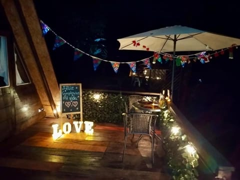 Balcony/Terrace, Decorative detail, Garden view, Dinner