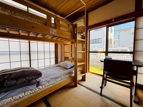 Bed, bunk bed