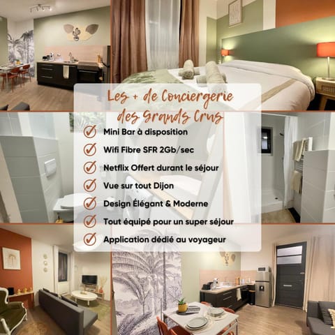 Les Vignes - T2 cosy, calme, excentré Apartment in Dijon