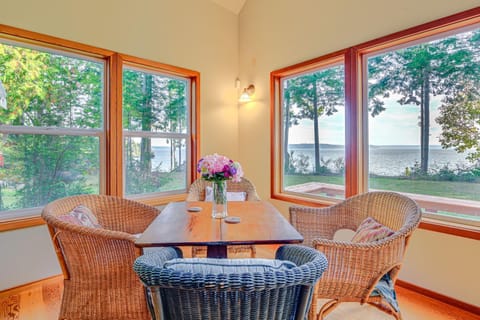 Hood Canal Home with Stunning Views and Private Beach House in Brinnon