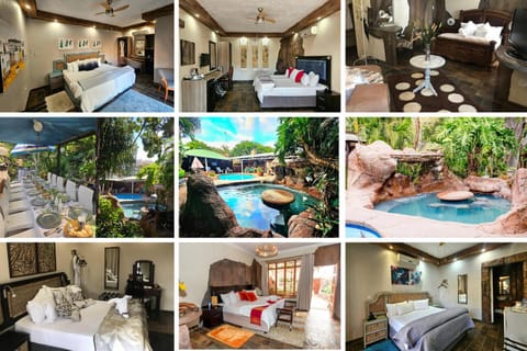 Bedroom, Pool view, Swimming pool, towels
