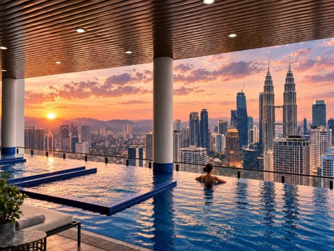 Pool view, Swimming pool