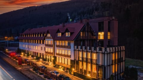 Property building, Sunset