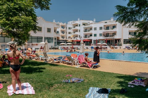 Property building, Pool view, Swimming pool