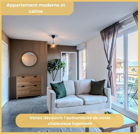 Chez Matias I T3 I Ville-la-Grand Apartment in Canton of Geneva