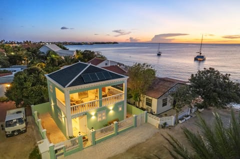 Property building, Sunset