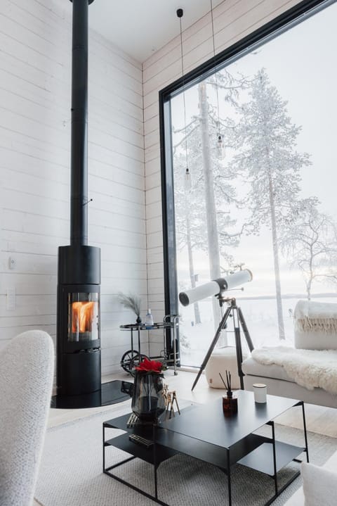 Polaris Villas Villa BLÄKK Villa in Norrbotten County, Sweden