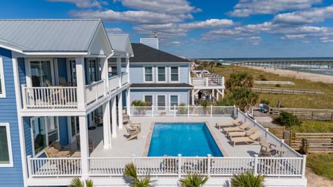 Periwinkle on the Beach House in Kure Beach