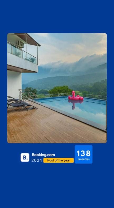 Day, Natural landscape, Mountain view, Pool view, Swimming pool