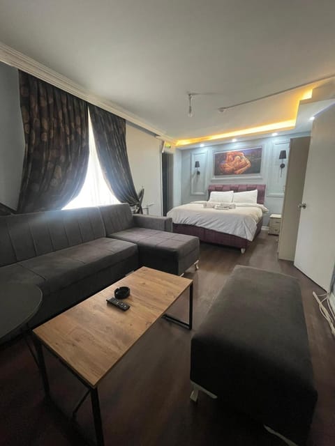 Bed, Living room, Photo of the whole room, Bedroom